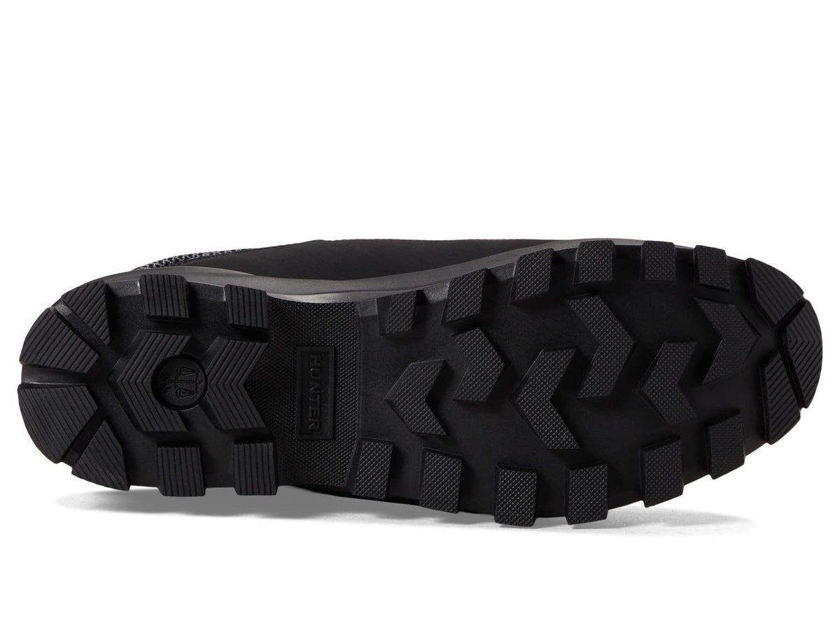 Hunter Explorer Leather Boot Black 9 M