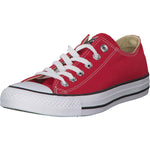 Converse Chuck Taylor All Star Canvas Low Top Sneaker,Red,4.5 US Men/6.5 US Women