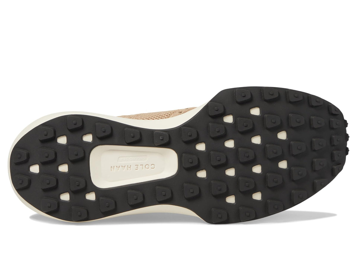 Cole Haan Men's Grandpro Ashland Stitchlite Sneaker, Sesame/Dark Chocolate/Ivory, 12 Wide