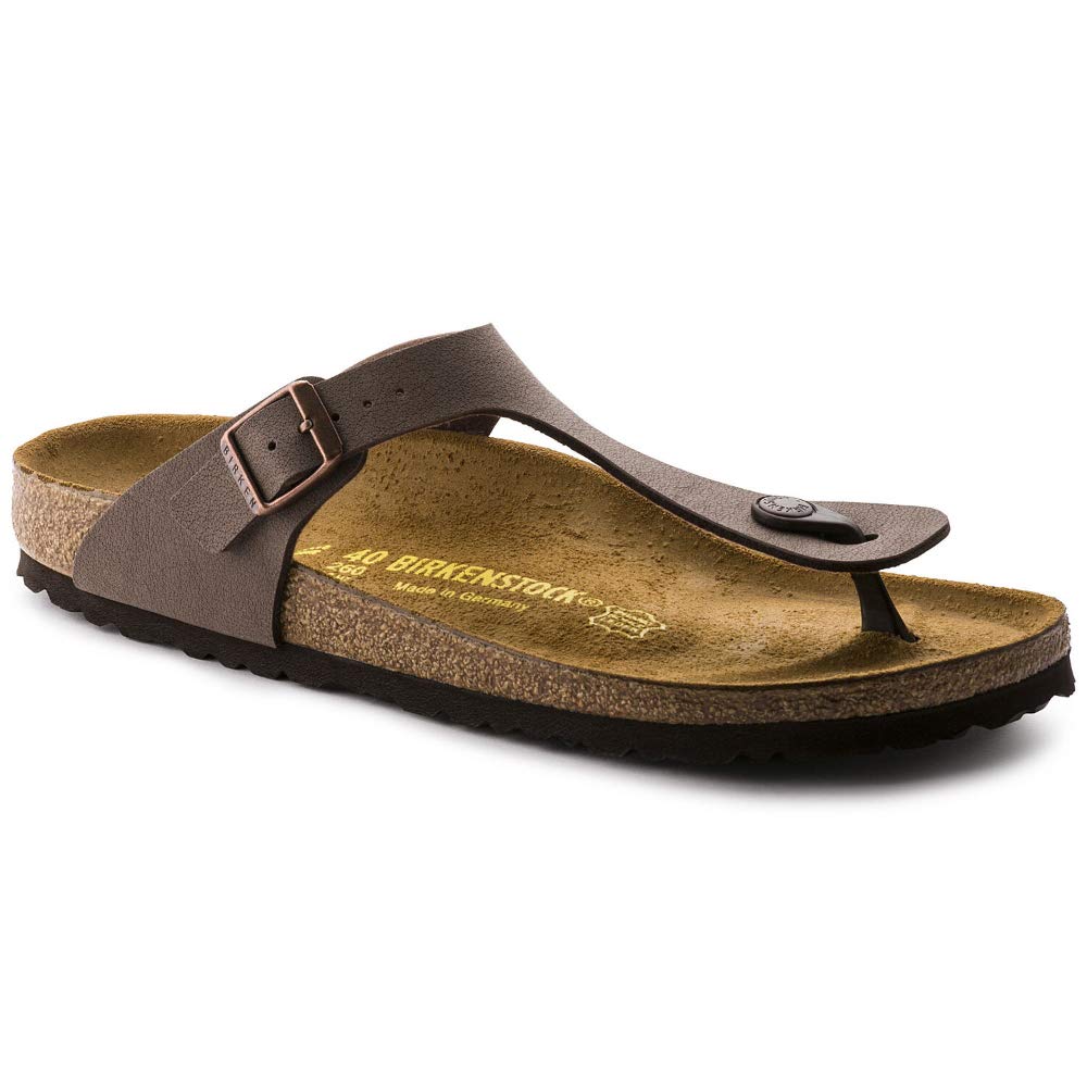Birkenstock Gizeh Birko-Flor Mocca Sandal - 9N / 7N