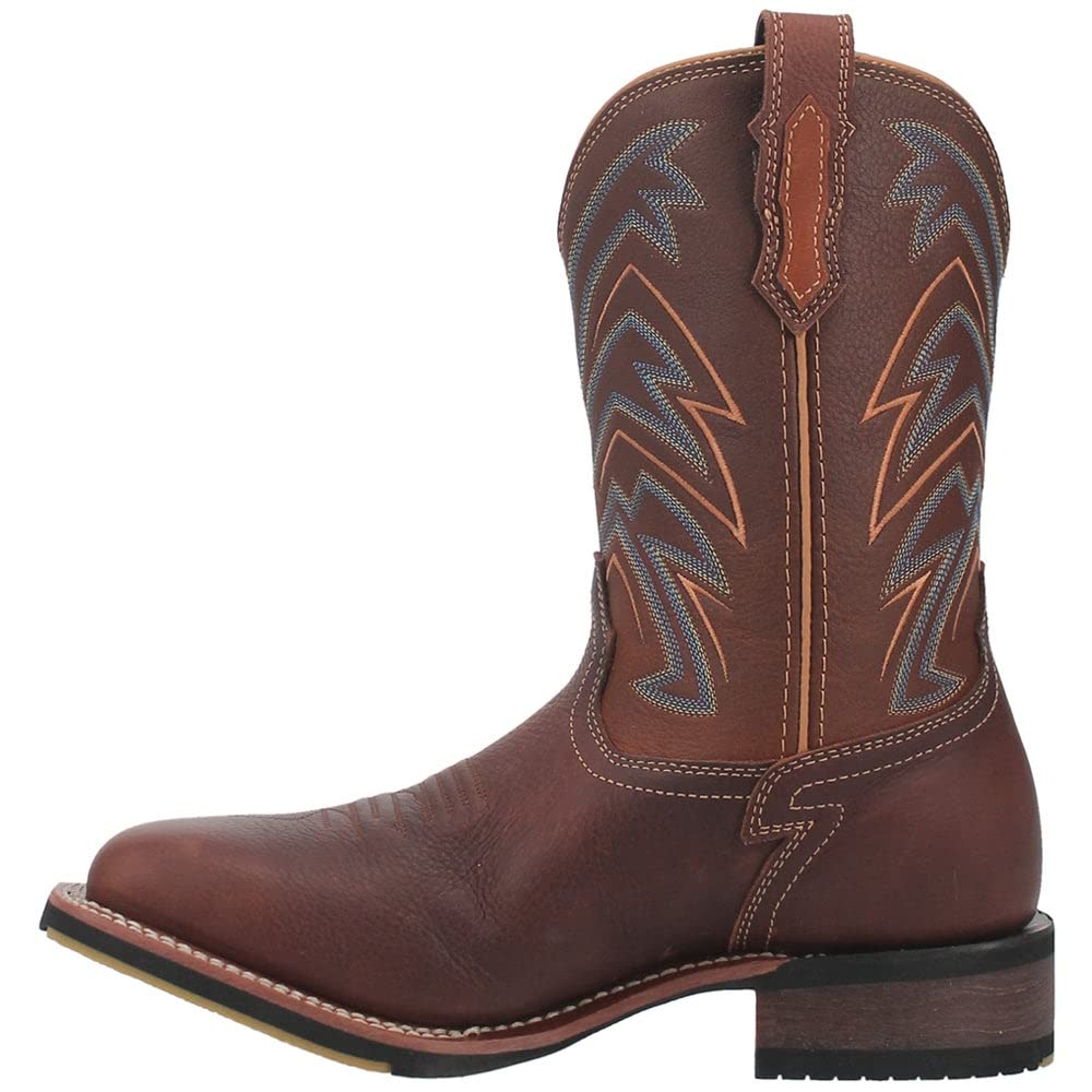 Dan Post Boots Men's Arrowhead Western Boot, Brown, 8