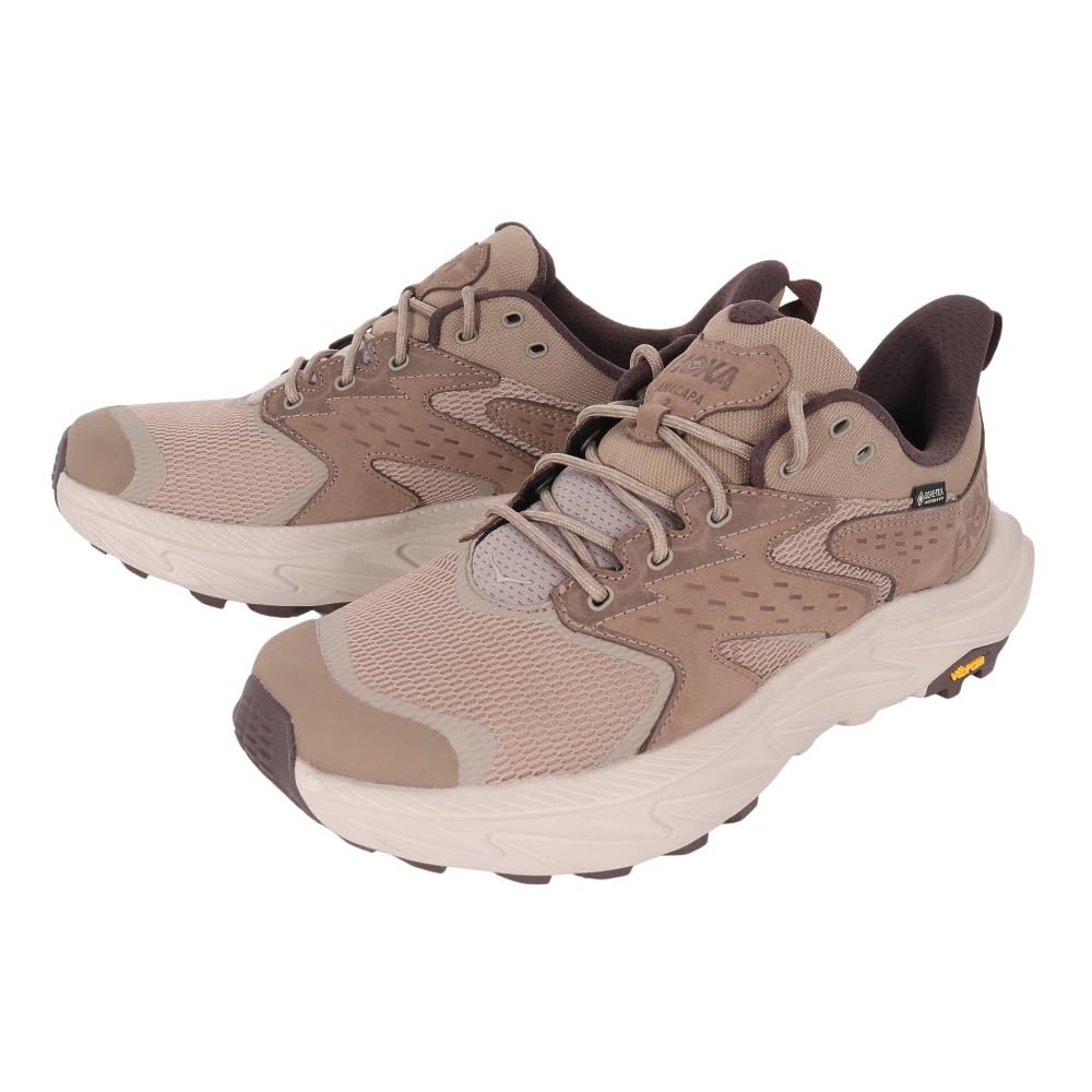 Hoka Anacapa 2 Low G-TX Mann Trail running shoes Beige, Dune Oxford Tan, 10 Men