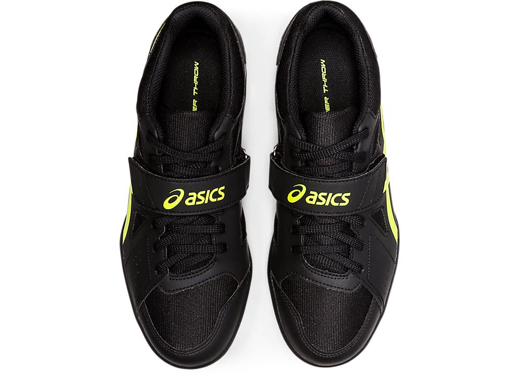 ASICS Men's Hyper Throw 3 Track & Field Shoes, 13, Black/Safety Yellow