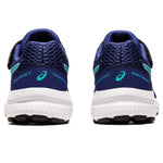 ASICS Boy's, Contend 7 TS Running Shoe - Toddler 1.5 Little Kid Dive Blue/Seaglass