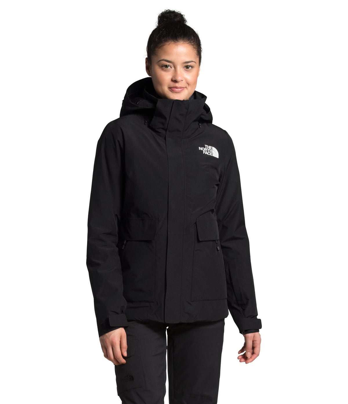 THE NORTH FACE Women's Garner Triclimate Insulated Ski Jacket, TNF Black/TNF Black, Small