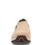 Rockport Men's Chranson Slip On Sneaker, Taupe Suede, 10 Wide