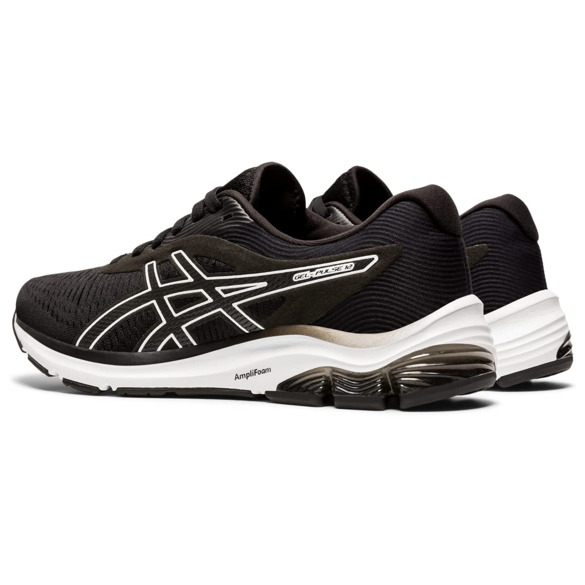 ASICS Women's Gel-Pulse™ 12 Running Shoe, 8.5, Black/White
