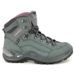 Lowa Womens Renegade GTX Mid Ws Nubuck Graphite Rose Boots 8 US