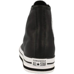 Converse Chuck Taylor All Star Platform EVA Hi Black/White Leather 5 US Junior