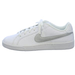 Nike Women's Low-Top Sneakers Tennis Shoes, White Metallic Silver, 11