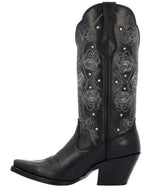 Durango Crush Women’s Black Rosewood Western Boot Size 8(M)
