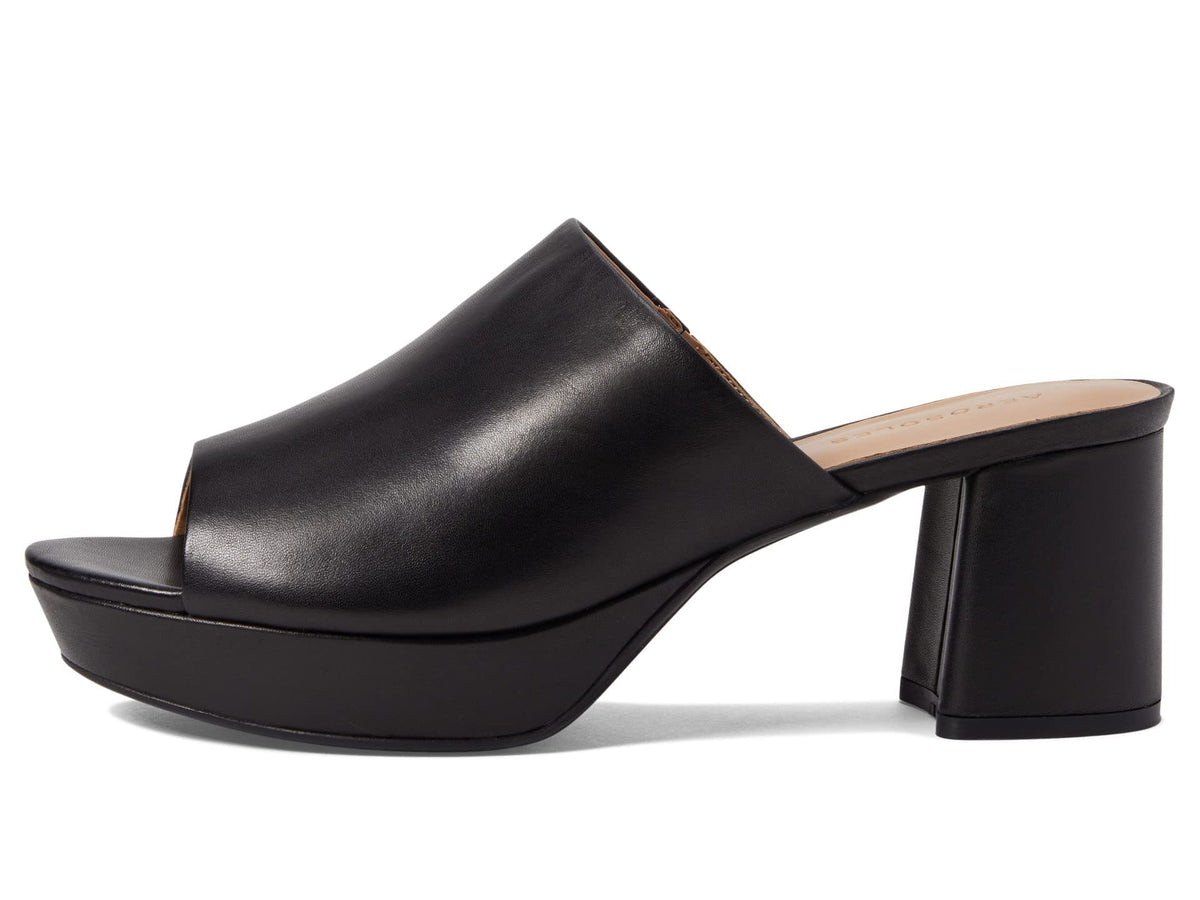 Aerosoles Cassy Black Leather 8 B (M)