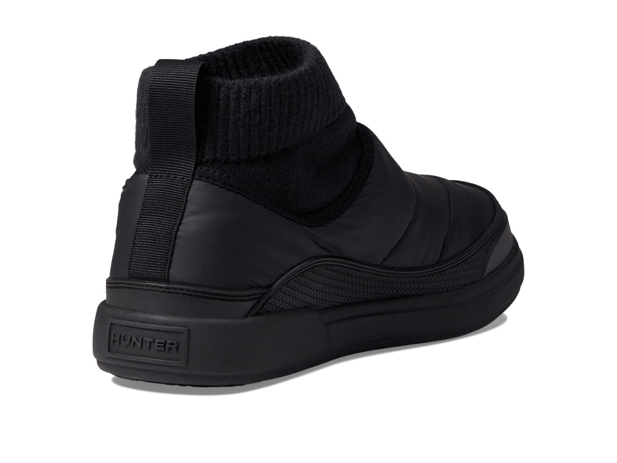 Hunter in/Out Puffer Knit Boot Black 11 M
