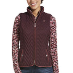 Ariat 10032704MEDR Women's Ashley Insulated Vest Winetasting MEDR