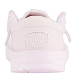 HEYDUDE Boy's Wally-Youth Funk Mono Light Pink Size 12 | Youth's Shoes | Youth Slip-on Loafers | Comfortable & Light-Weight