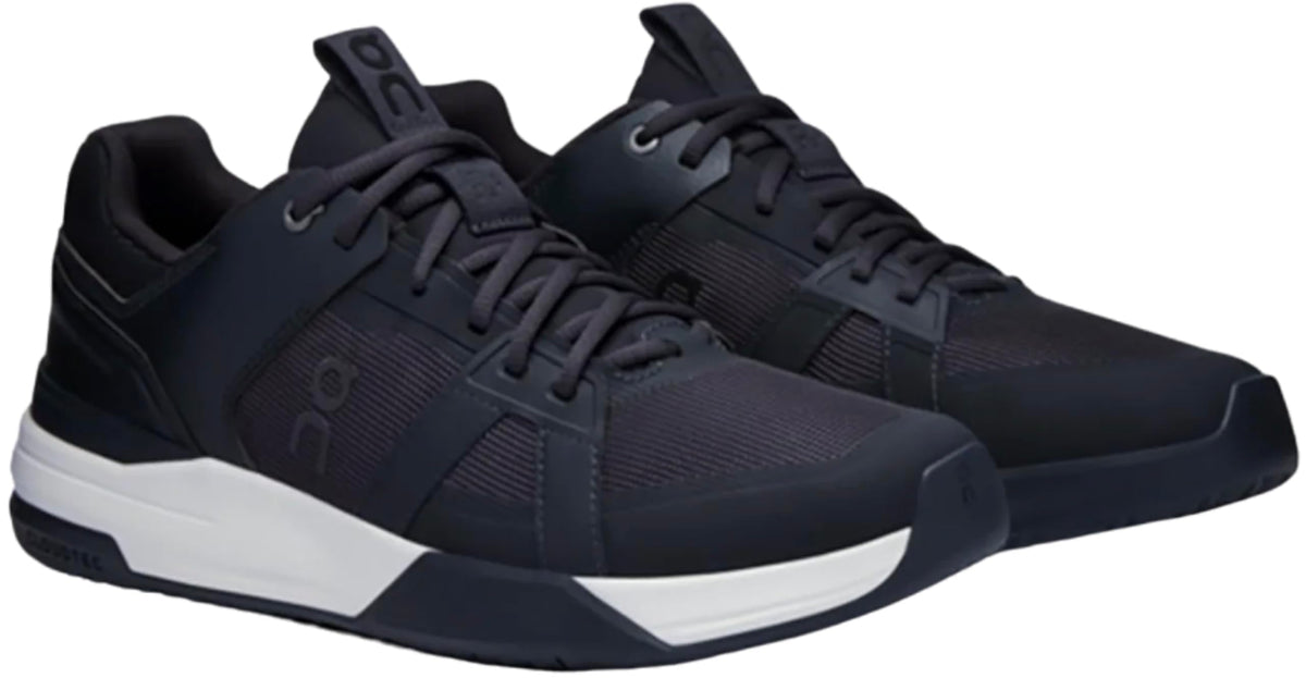 On Women's Roger Clubhouse Pro Sneakers, Black/White, 8.5 Medium US