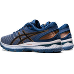 ASICS Men's Gel-Nimbus 22 Running Shoes, 8.5, Glacier Grey/Graphite Grey