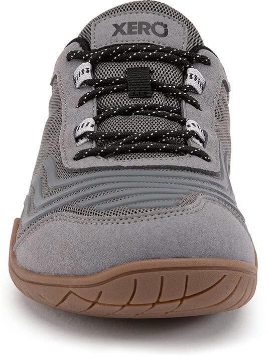 Xero Shoes Men’s 360 Barefoot Training Shoes, Steel Gray/Thyme, 10