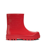 Coach Millie Rubber Rain Bootie Candy Red 11 B (M)