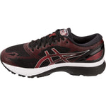 ASICS Gel-Nimbus 21 Men's Running Shoe, Black/Classic Red, 11 D US