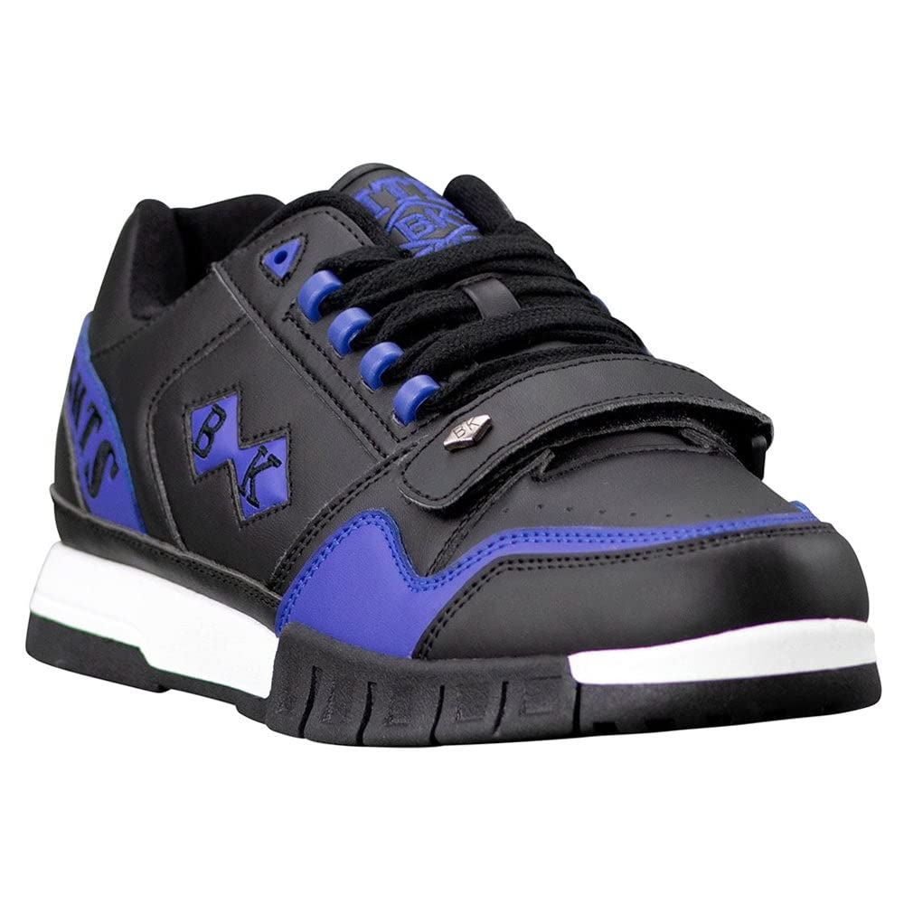 British Knights Men's Ultra Sneaker, Black/Royal Blue/White, 10