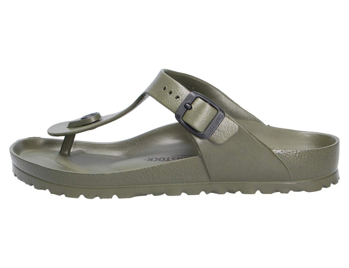 Birkenstock Womens Gizeh EVA Sandals Khaki Size 44 M EU