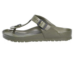 Birkenstock Womens Gizeh EVA Sandals Khaki Size 44 M EU