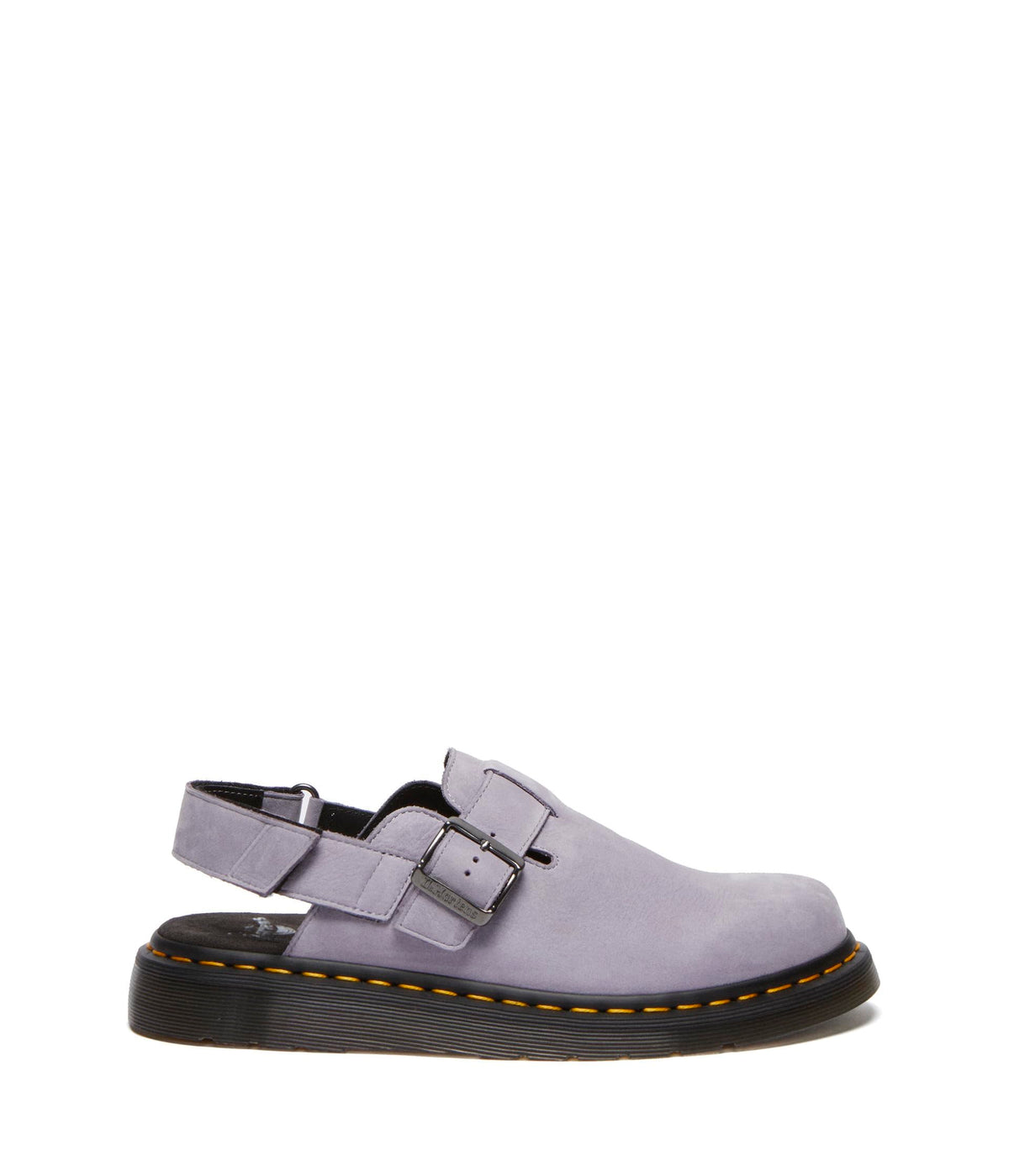 Dr. Martens, Unisex, Jorge II Leather Slingback Mules, Lavender Frost, Mens 8, Womens 9, Medium