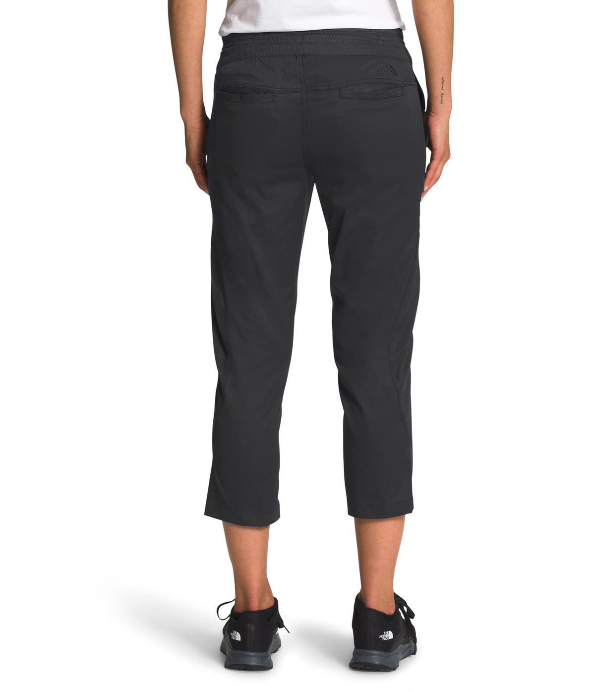 The North Face Women's Aphrodite Motion Capri, Asphalt Grey, Large