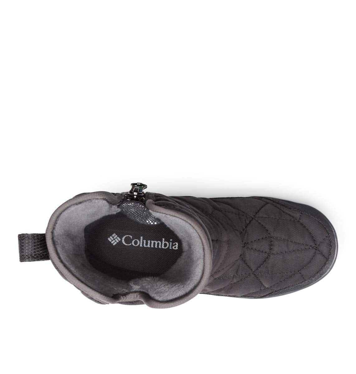 Columbia Youth Unisex Minx Slip III, Black/White, 7