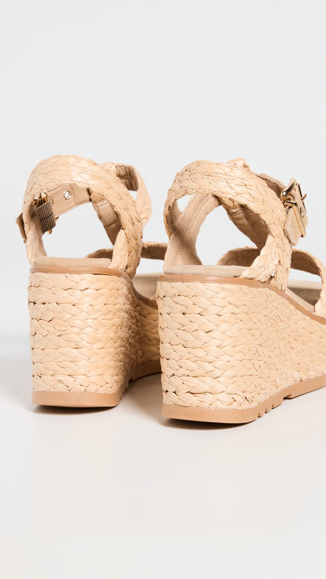 SCHUTZ Women's Panna Wedges, Light Nude, Tan, 9 Medium US