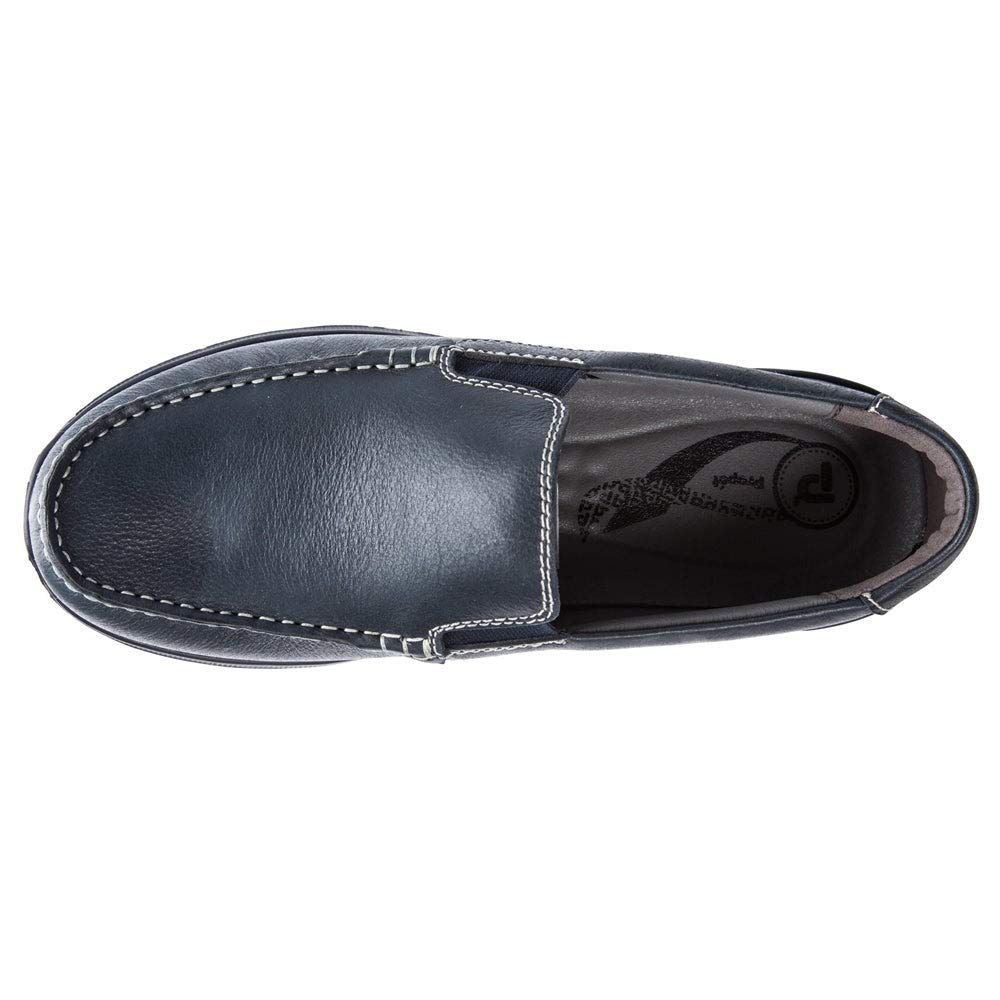 Propét Men's Otis Slip-on Shoe, Navy 10.5 Medium