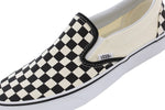Vans Unisex Classic Slip-On (Italian Weave) Skate Shoe (6.5 B(M) US Women / 5 D(M) US Men, Black/Off White Checkerboard)