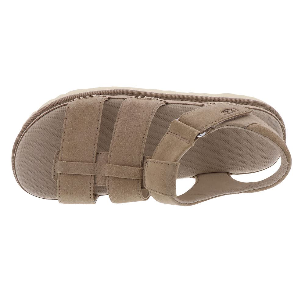 UGG Women's Goldenstar Strap Sandal 6 Driftwood