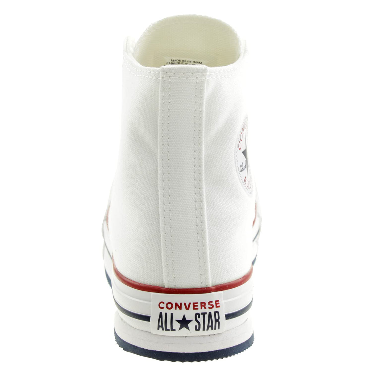 Converse Chuck Taylor All Star Eva Lift Canvas Color Hi Trainers Girls White - 5 - High Top Trainers Shoes