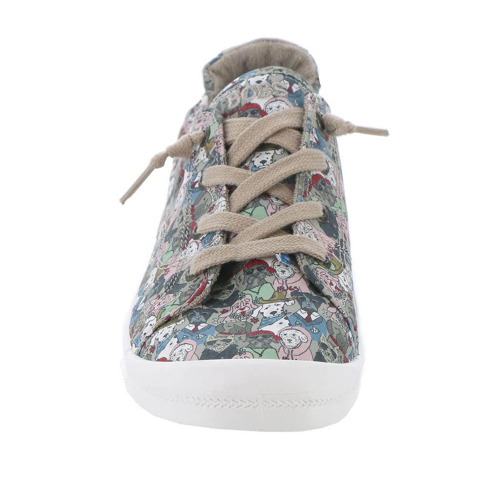Skechers BOBS Women's 114065 Sneaker, Taupe Multi, 8