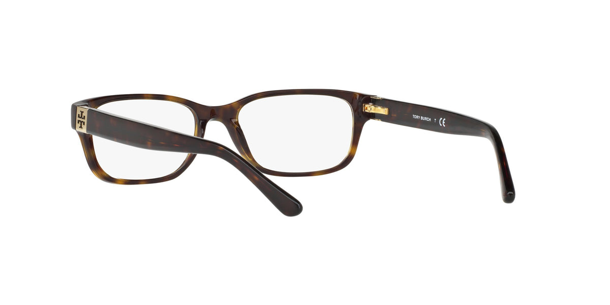 Tory Burch TY2067 Eyeglass Frames 1378-52 - Dark Tortoise TY2067-1378-52