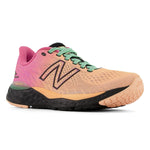 New Balance Women's Fresh Foam 880v11 Running Shoe, Light Mango/Sporty Pink/Agave, 9 (M)