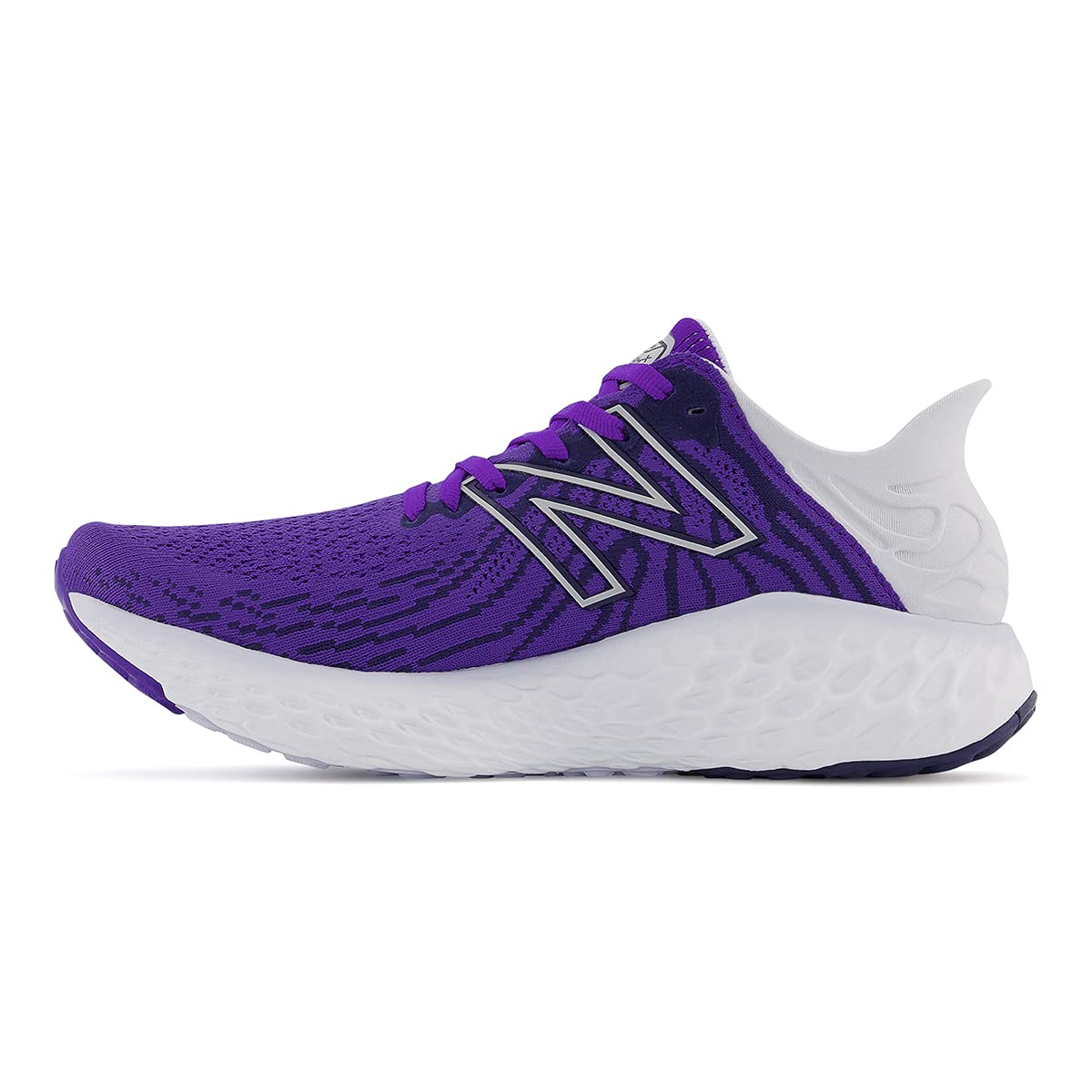New Balance Women's Fresh Foam 1080 V11 Running Shoe 6 Deep Violet/Silent Grey