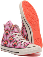 Converse Women's Lift Canvas High Top Platform Sneakers, Leopard Print, 9 US