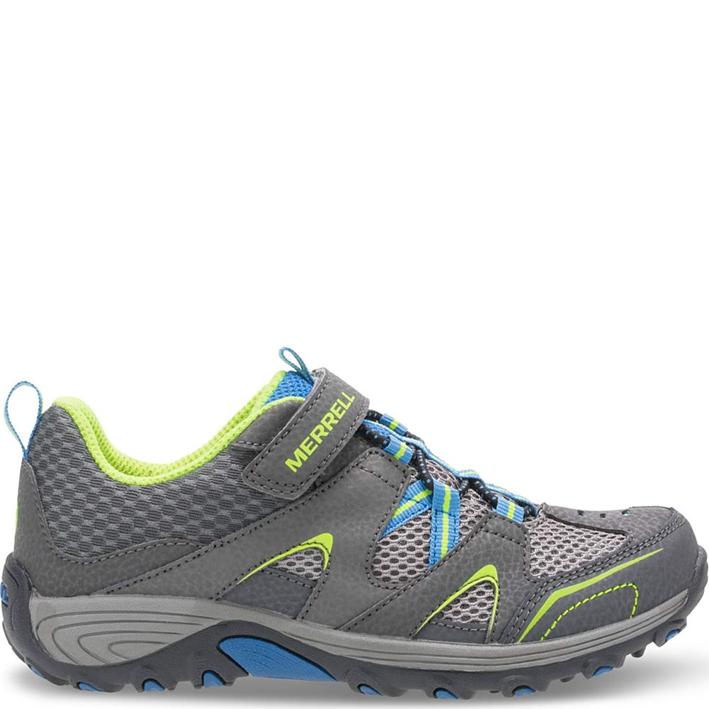 Merrell Trail Chaser Hiking Shoe , Grey/Blue, 11 M US Little Kid