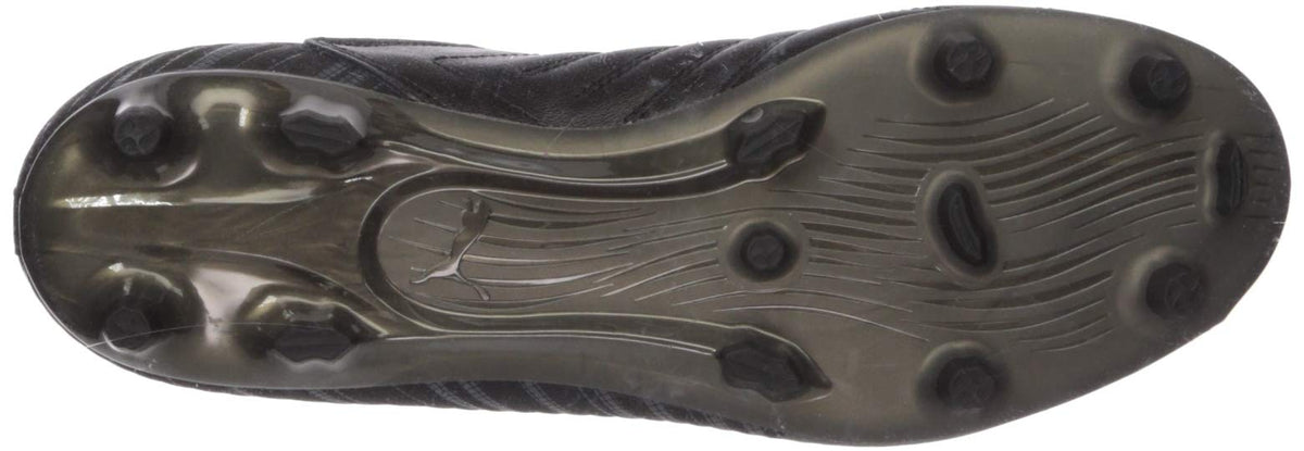 PUMA Men's One 5.3 Fg/Ag Sneaker 11.5 Puma Black-puma Black-puma Aged Silver