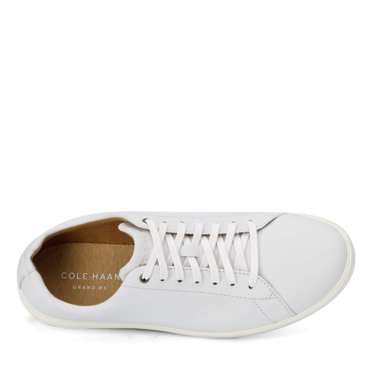Cole Haan Men's Grand Crosscourt Ii Sneaker, White Leather, 12