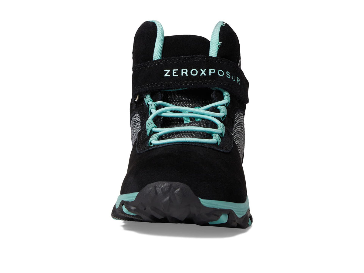 ZeroXposur Portland Hiker (Little Kid/Big Kid) Black/Mint 12 Little Kid M
