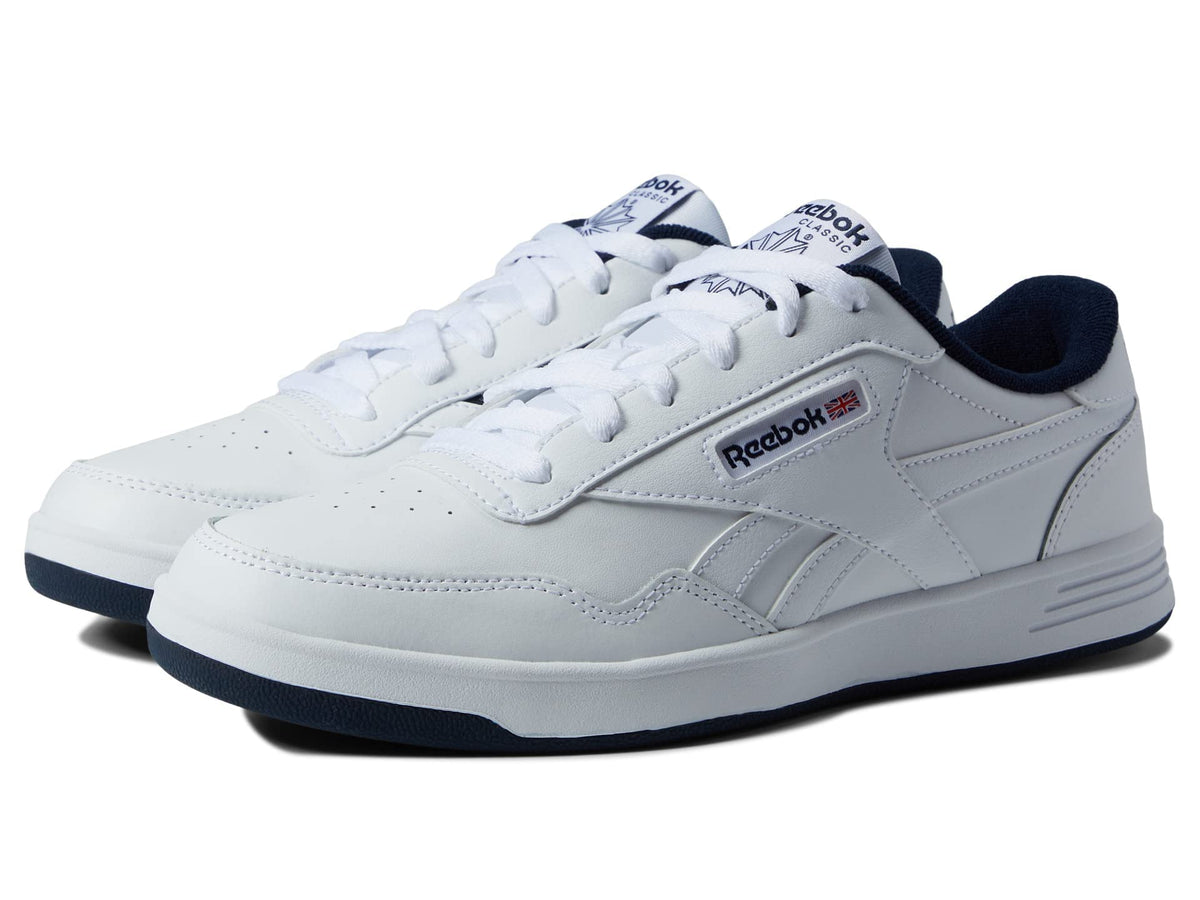 Reebok Club MEMT Parafit White/Vector Navy Men's 16, Women's 17.5 4E - Extra Wide