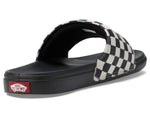 Vans Men's La Costa Slide-On Sandal, Checkerboard Unexplored Navy, Size 10