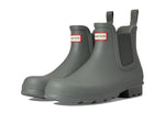 Hunter Original Chelsea Boots for Men Offers Classic, Round Toe, Waterproof Rubber Upper, and Cushioned Man-Made Footbed. Urban Grey 11 M