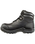 Carhartt Men's 6" Rugged Flex Waterproof Breathable Composite Toe Leather Work Boot CMF6371,Black Oil Tanned,9.5 W US