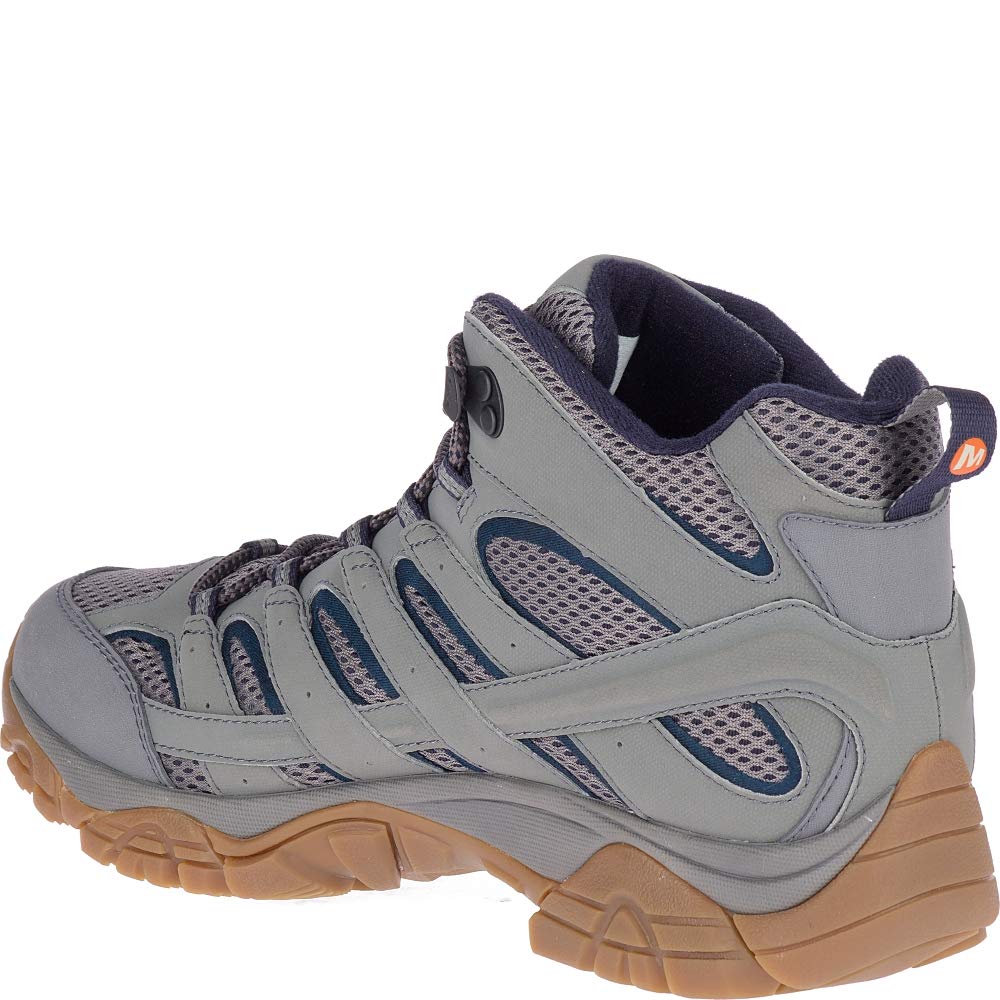 Merrell womens High Rise Hiking Boots, Grey Charcoal, 8 US