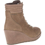 Merrell Women's Tremblant Wedge Waterproof Boots, Brown, 7.5